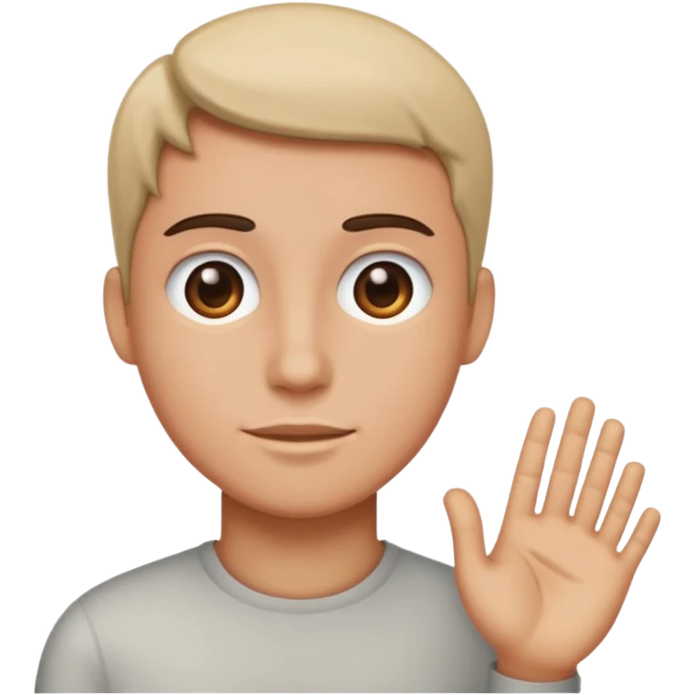 
 turning around emoji