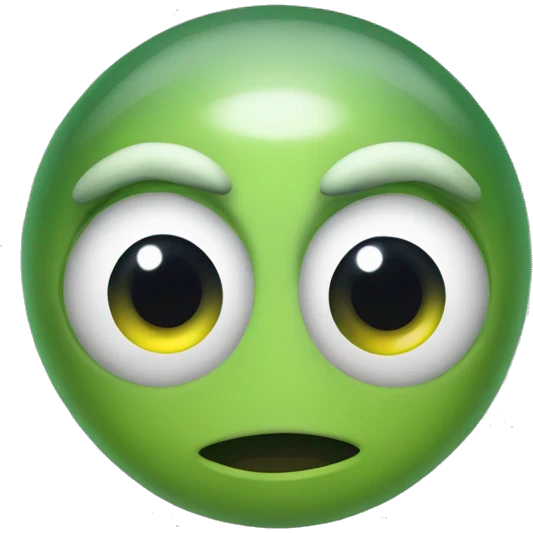 Nenuphar with two eyes  emoji
