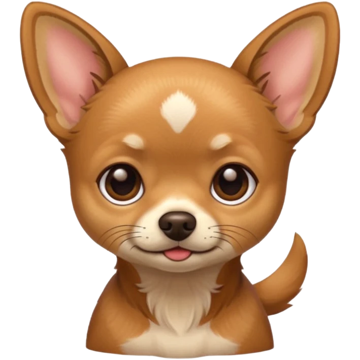 Chihuahua color café emoji