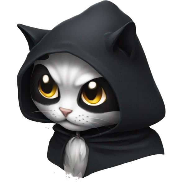 cat grim reaper emoji