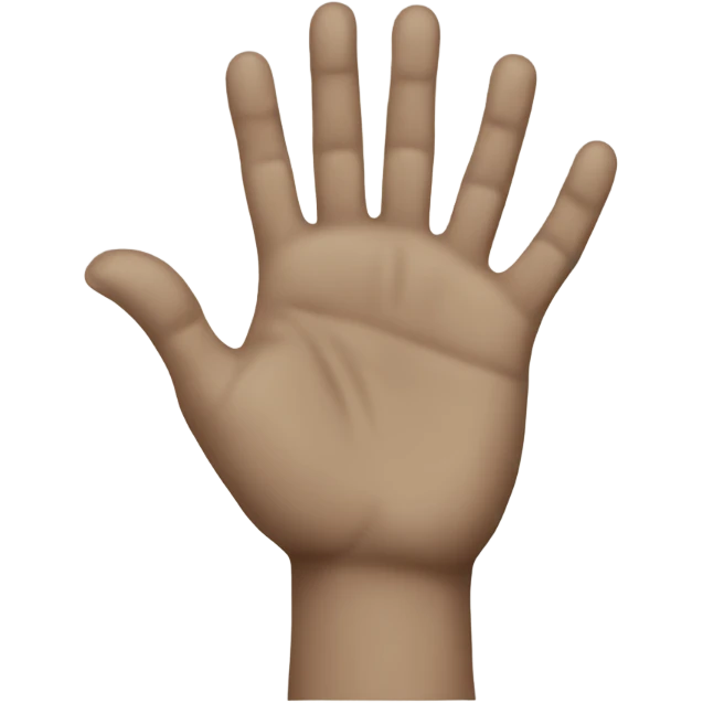 Hand in 'L' emoji