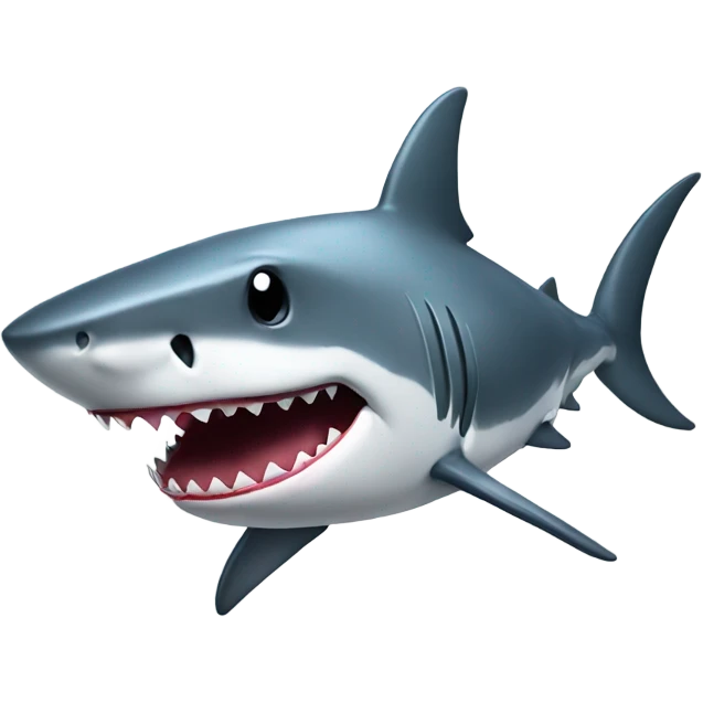 Shark in a tux emoji