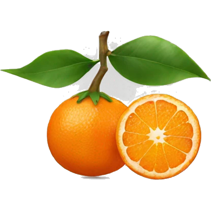 Mandarine emoji