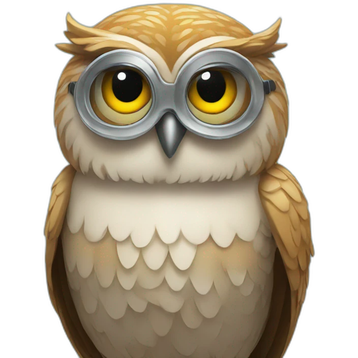 cool owl emoji