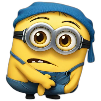 minion crying emoji