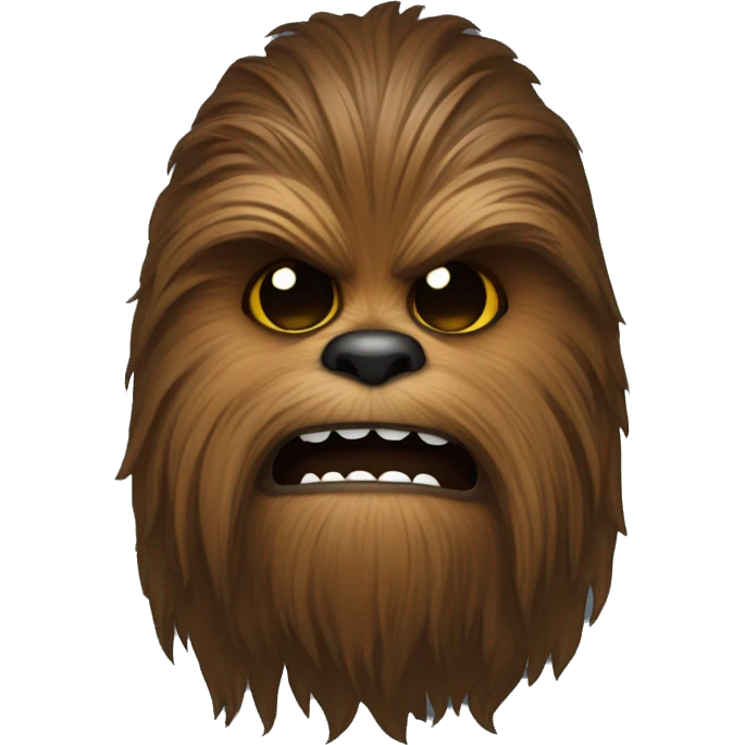 Chewbacca llorando emoji
