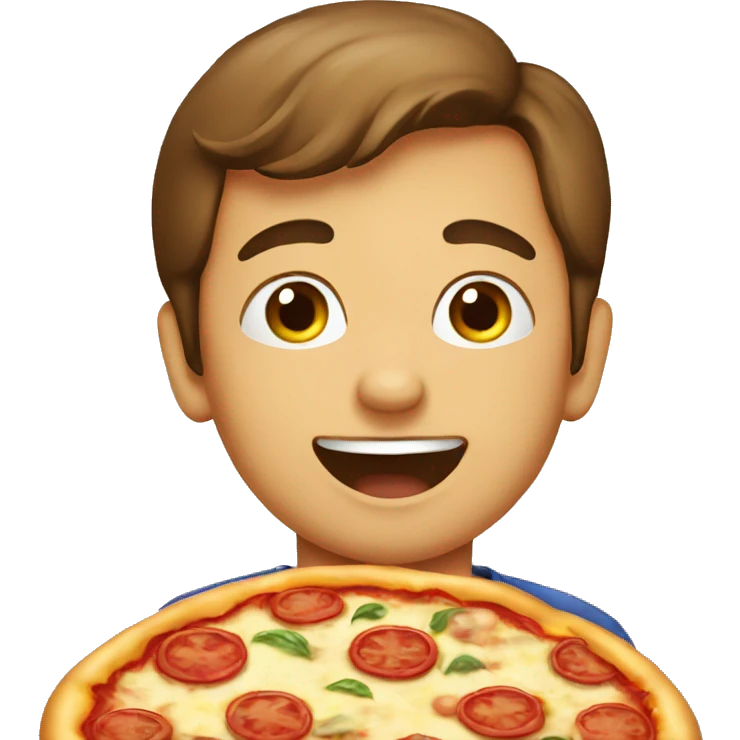 Niño pizza emoji