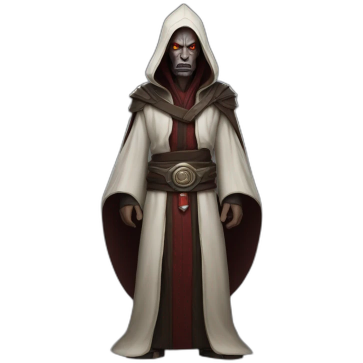 hyperrealist sith jedi in world of warcraft emoji
