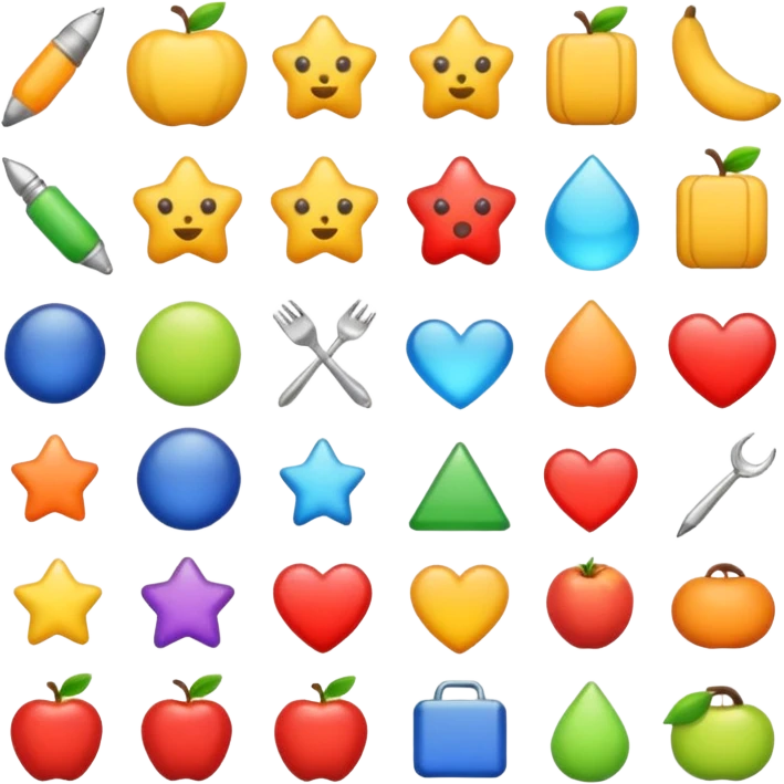 travel different item emoji