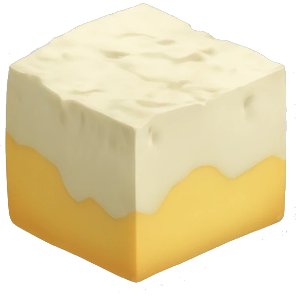 Sag paneer isometric emoji