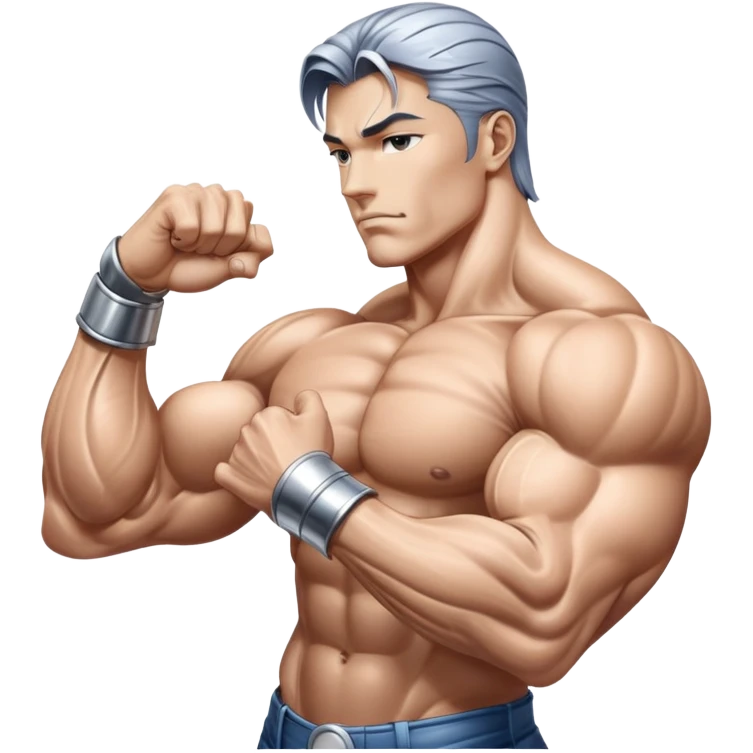 sorayama hand biceps emoji