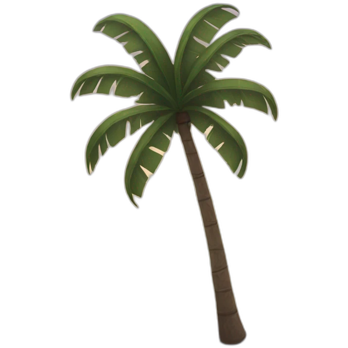 palms on the beach emoji