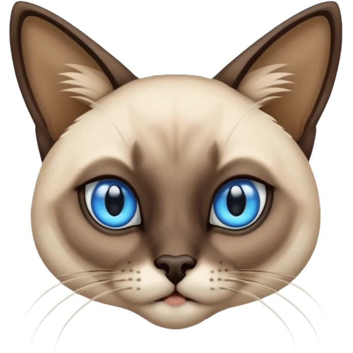 Siamese cat emoji