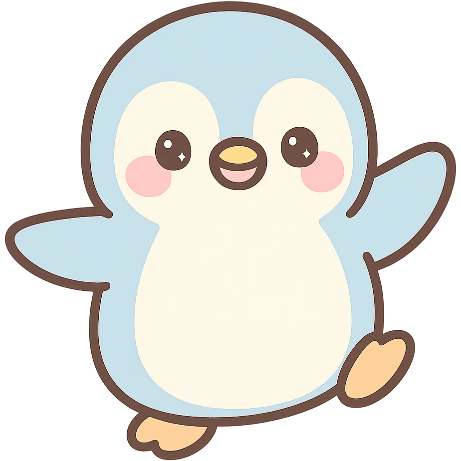 penguin doing halay dance emoji