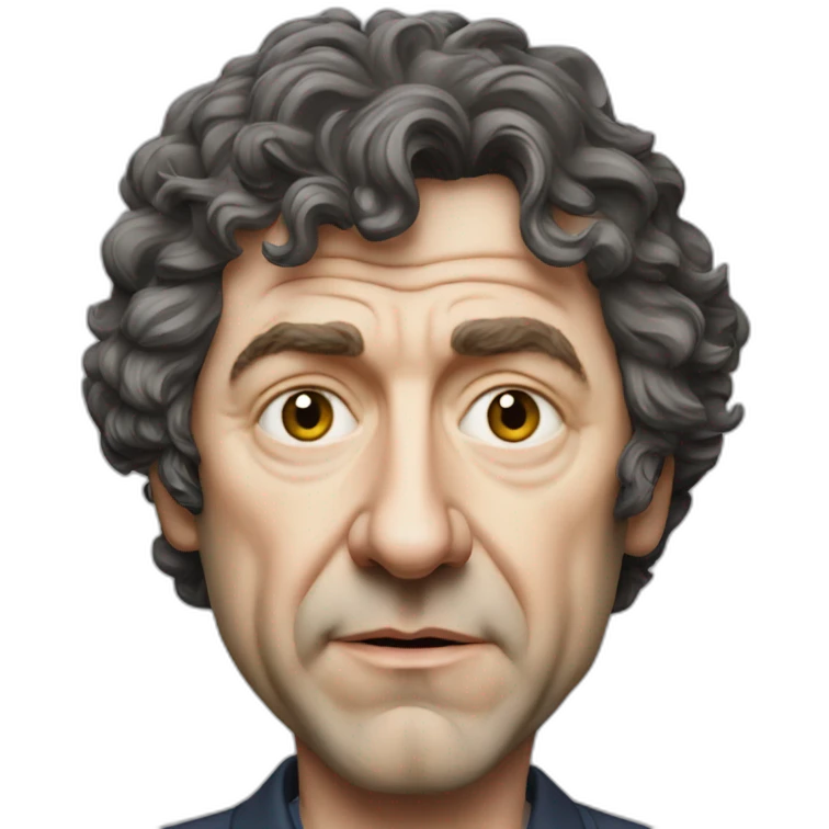 hyperrealistic Stephen Rea emoji