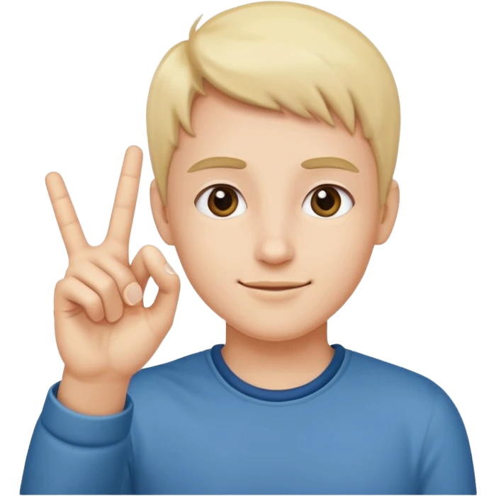 OK hand gesture emoji, simple and clear emoji
