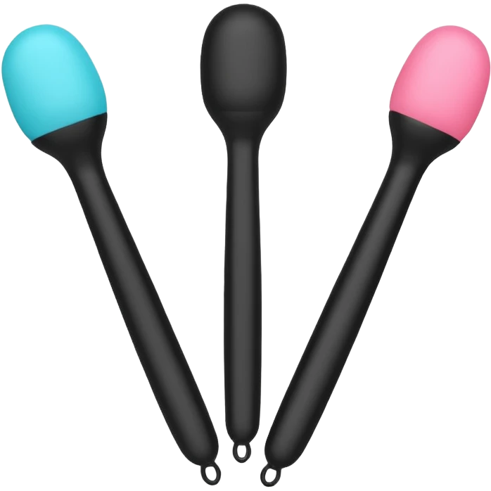 two black wand vibrators emoji