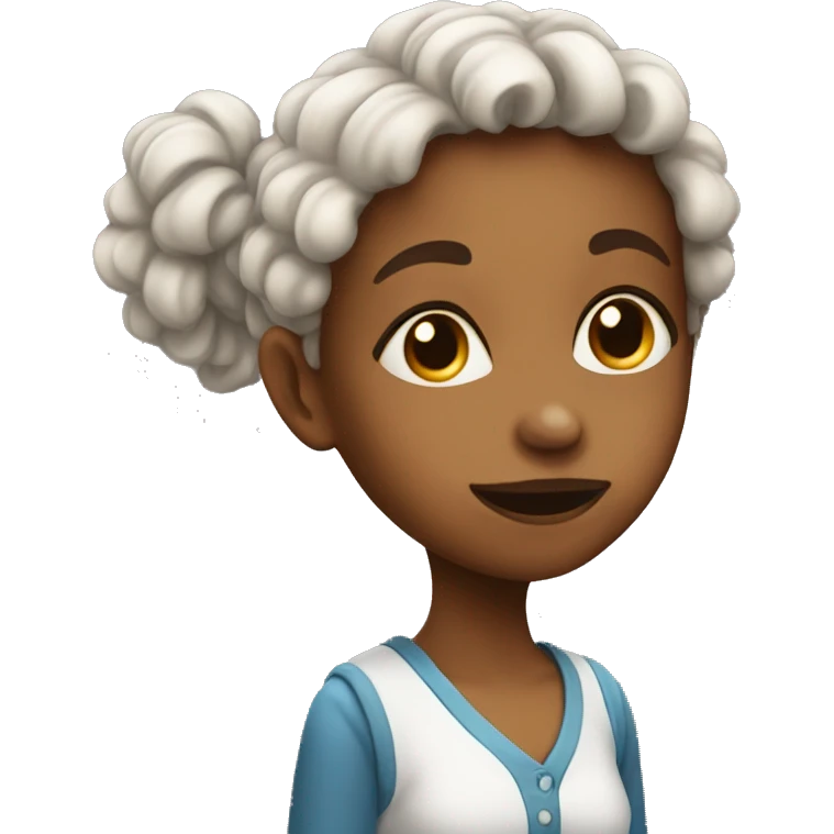 little vapre girl emoji