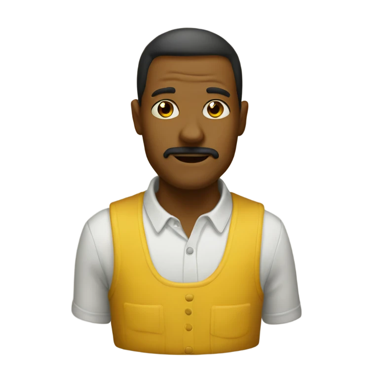 Mustard human emoji