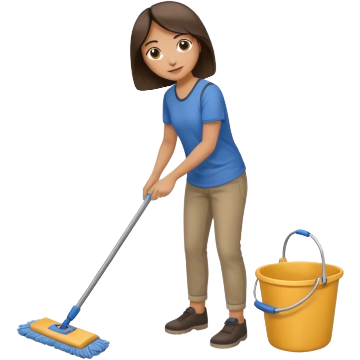 Mopping emoji