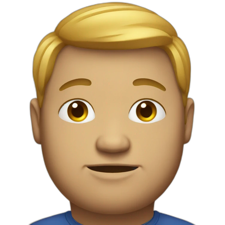 fat american emoji