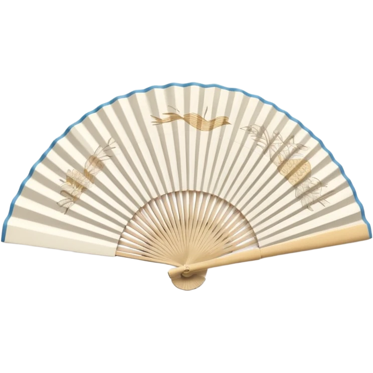 paper hand fan emoji