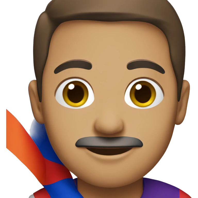 Person with armenian flag emoji