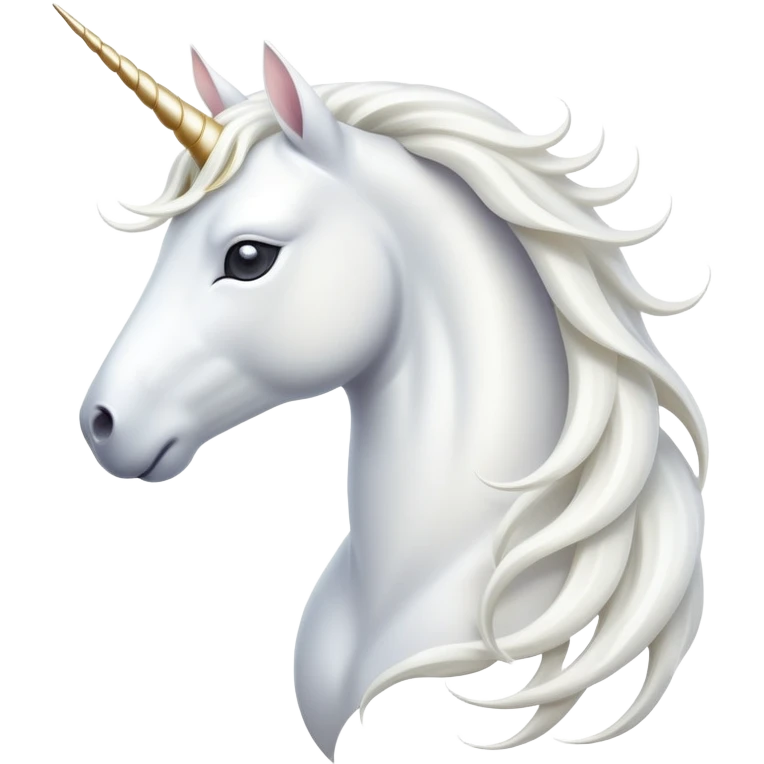 cinematic-beautiful-white-unicorn-emoji,-poised-and-regal,-with-a-slender,-ethereal-form-draped-in-a-pristine-white-color,-a-flowing-mane-and-tail,-and-a-white,-spiraled-horn-that-radiates-pure-light,-simplified-yet-sharp-and-majestic,  emoji