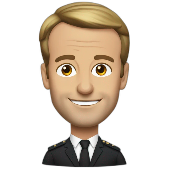 Emmanuel Macron emoji
