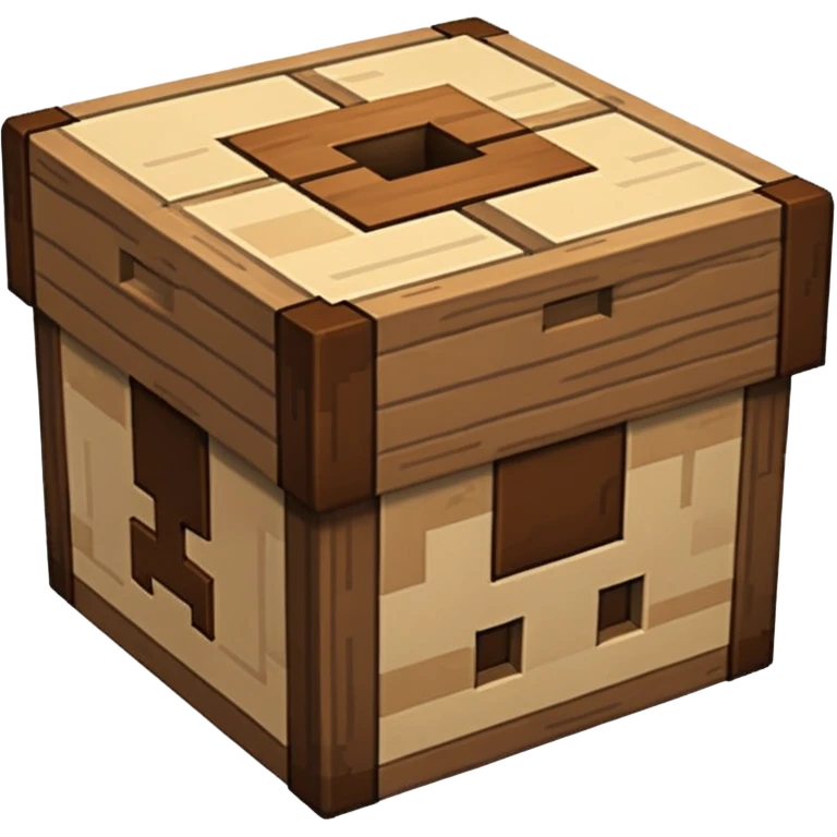 Minecraft crafting table emoji