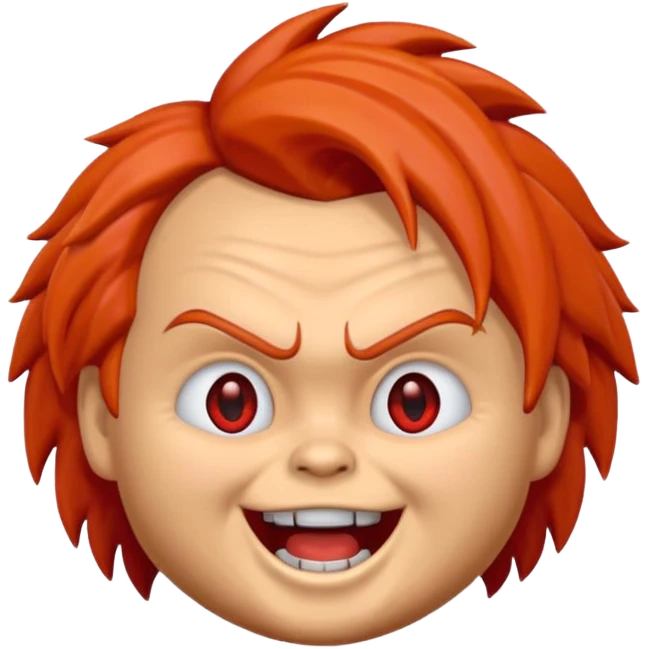 Un emojin de chuky emoji