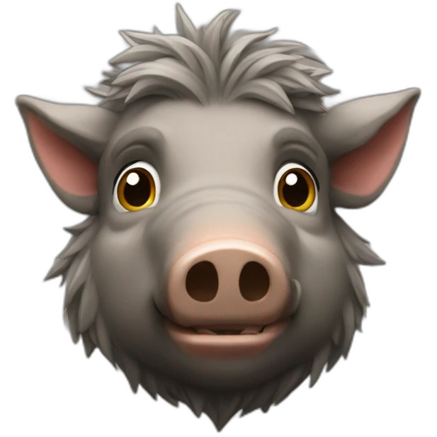 Hype boar emoji