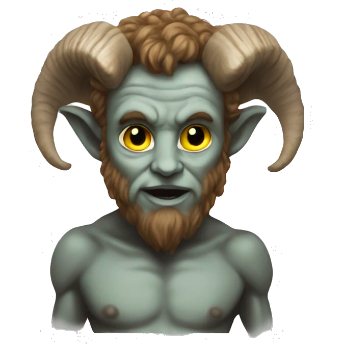 Satyr ufo emoji