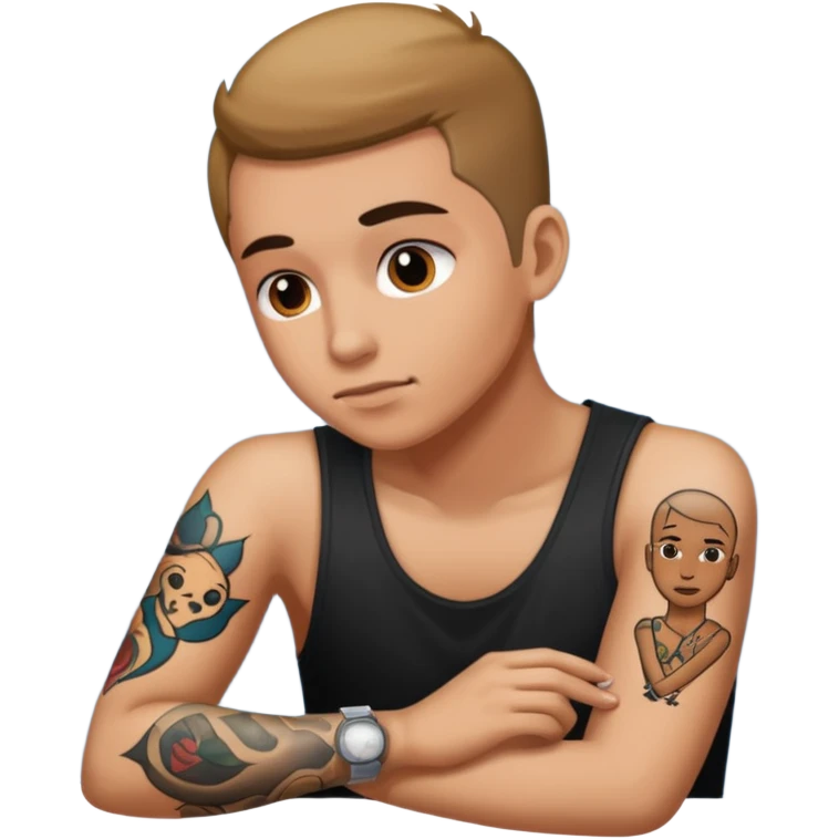 getting a tattii emoji