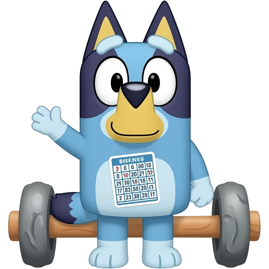 Bluey BINGO emoji