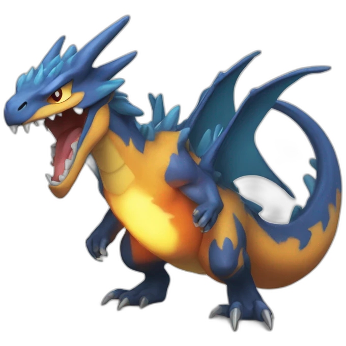 Pokémon Dracaufeu y emoji