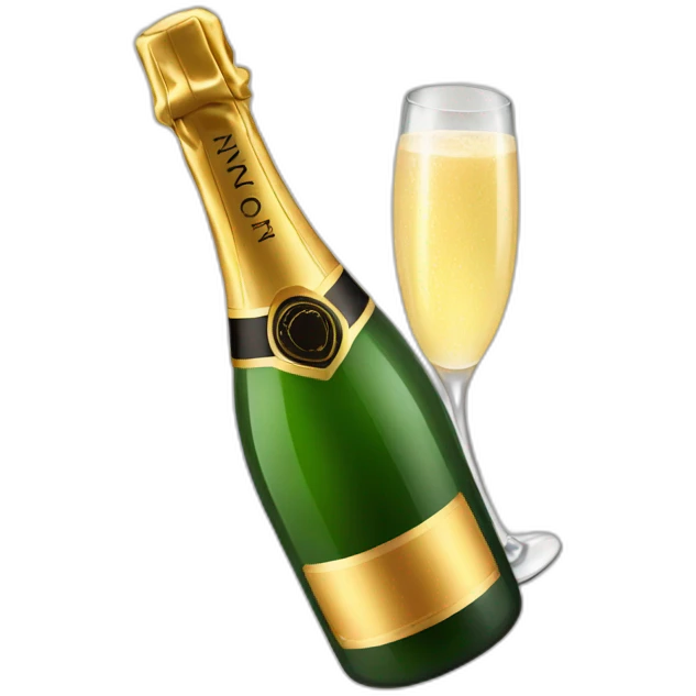 champagne emoji