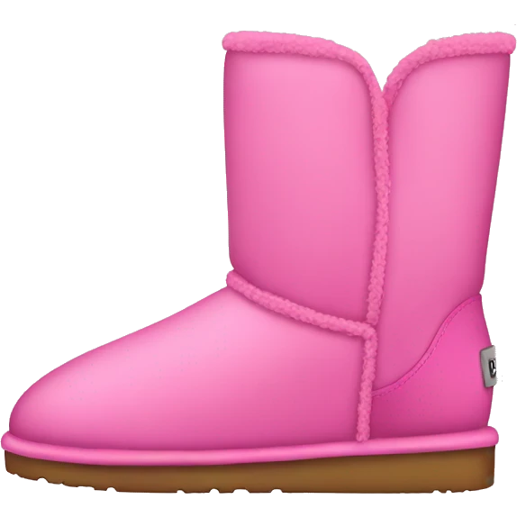 Pink Uggs  emoji