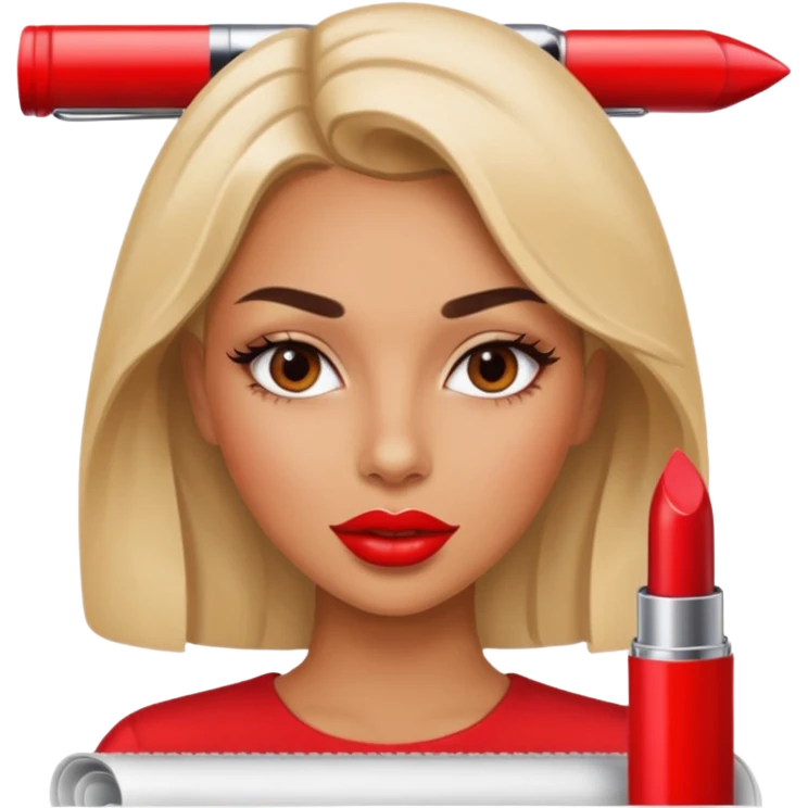hot girl on magazine cover emoji