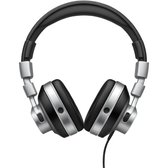 headphones with a play button inside emoji