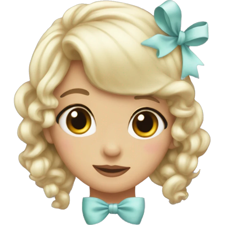 coquette bow emoji
