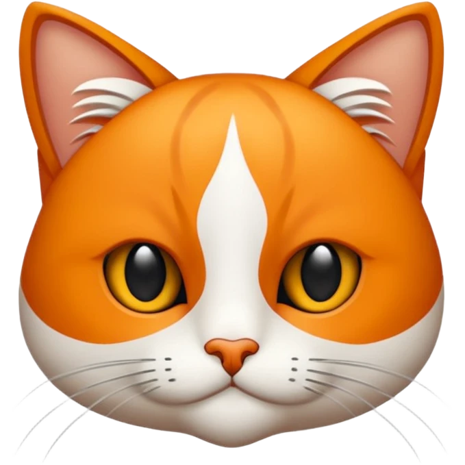 Kedi şeklinde Gülen bir yüz emoji