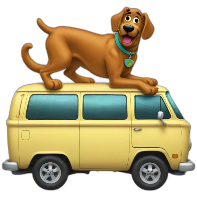 Scooby doo van emoji