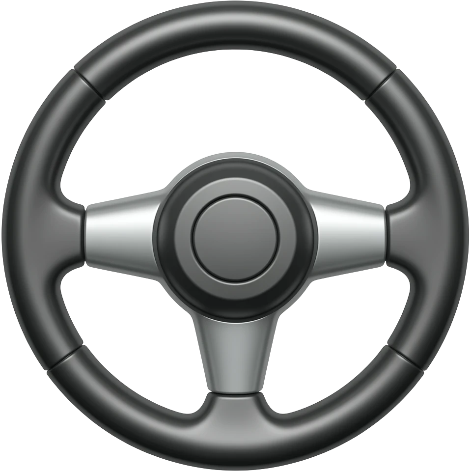 steering wheel emoji