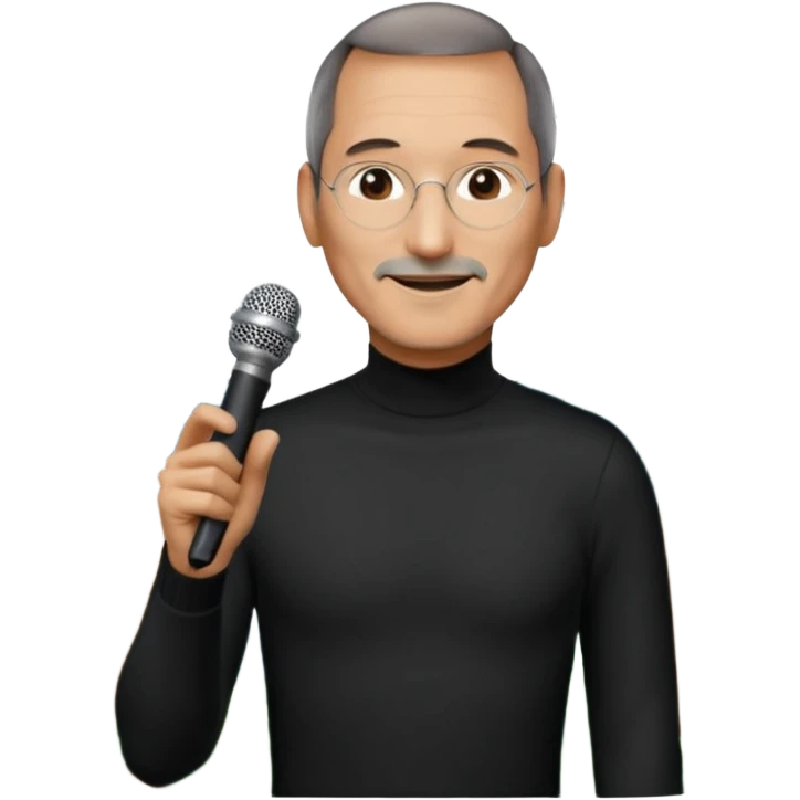 create a founder mode emoji like steve jobs having a 100 executive retreat in the woods

 emoji