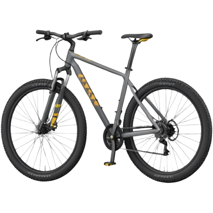 Bicicleta MTB Scott color gris obscuro emoji