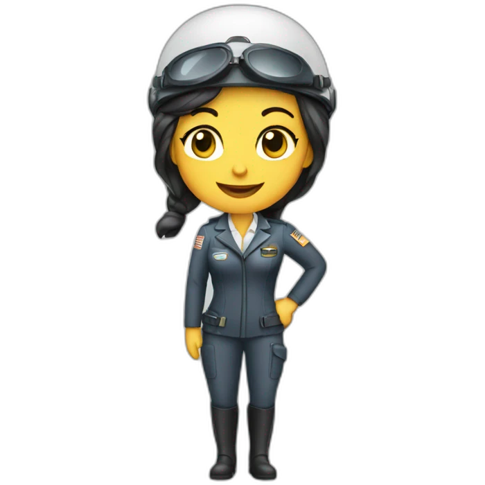 aviation woman emoji
