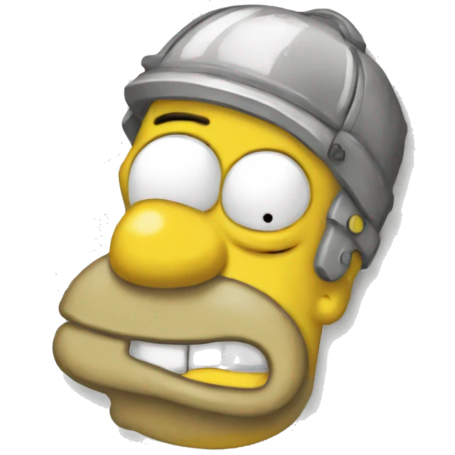 Homer Simpson et  emoji