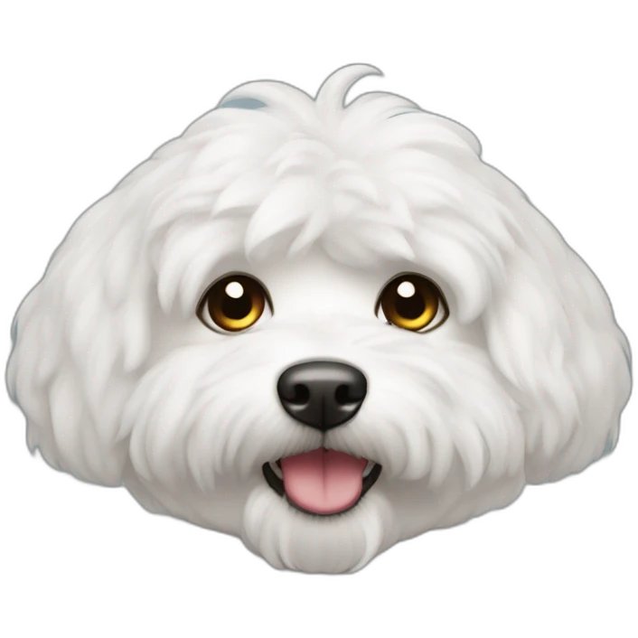 Bichón maltés emoji