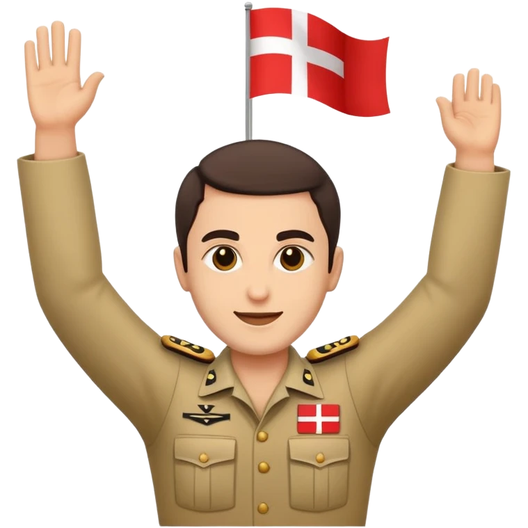 Merab Dvalishvili emoji celebrating victory with arms raised, Georgian flag draped over shoulders emoji